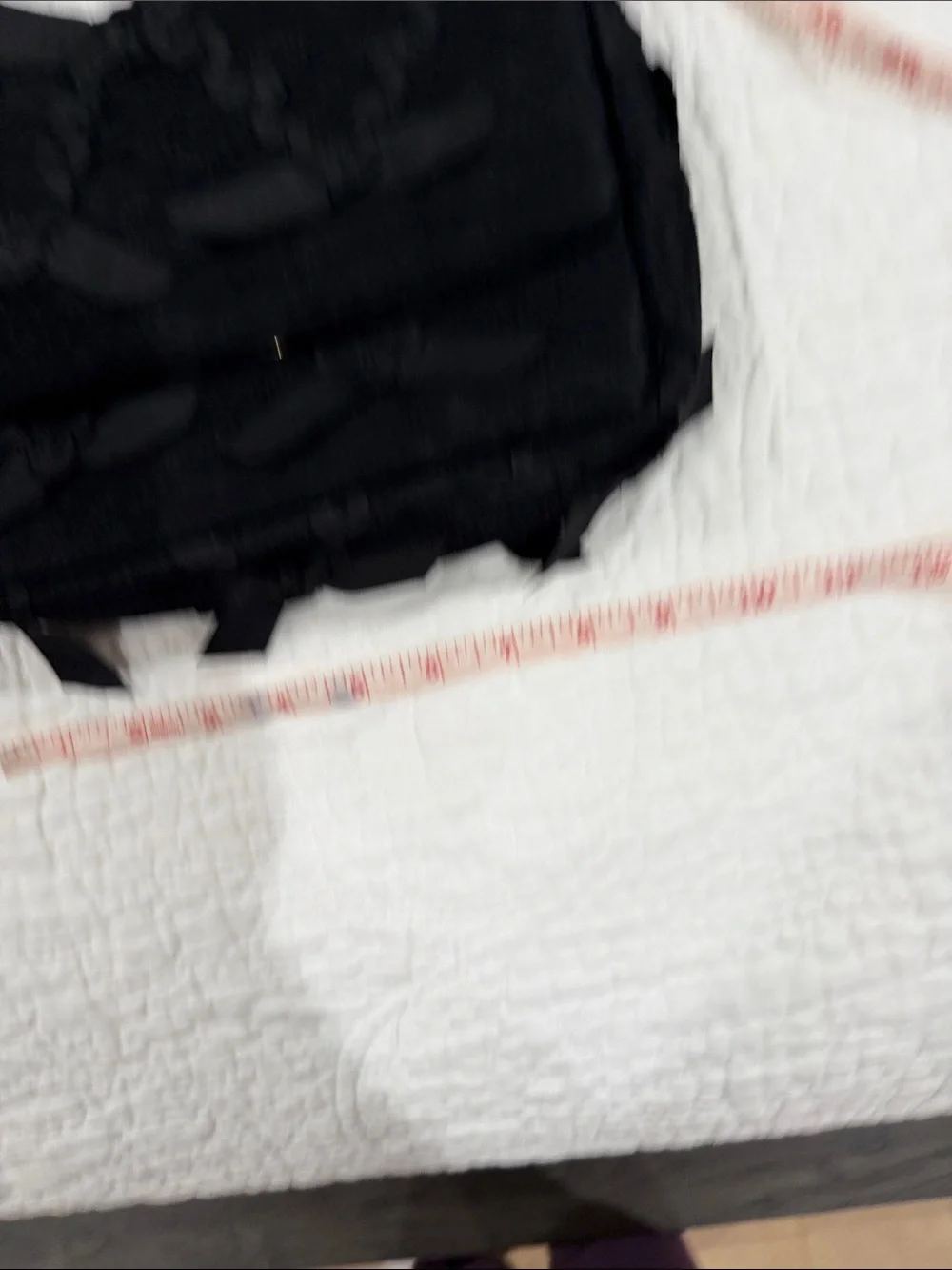 RED Valentino Black Ribbon-Trim Chain Crossbody Bag